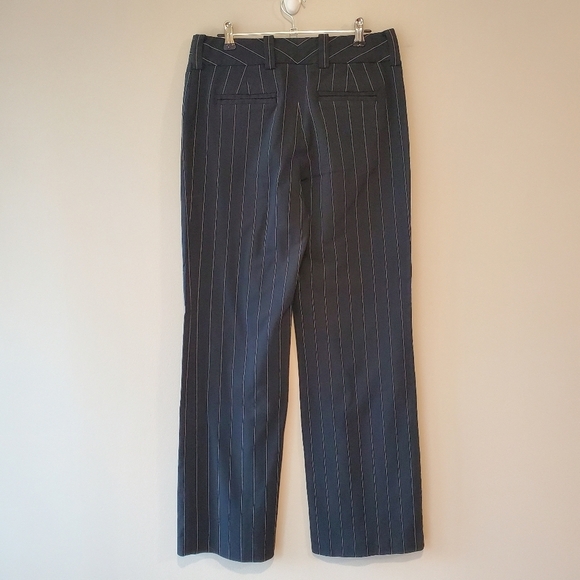 Express correspondent pinstripe flare work pants 4 - Picture 2 of 8